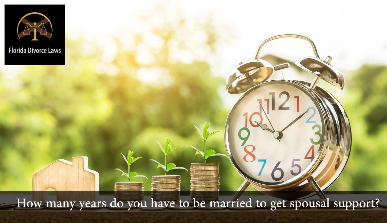 How many years do you have to be married to get spousal support